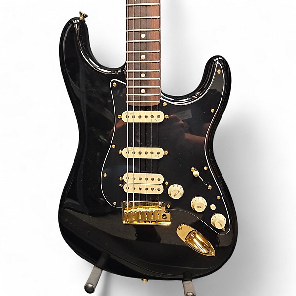 Used Fender American Design Experience Black Solid Body Electric Guitar