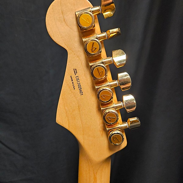 Used Fender American Design Experience Black Solid Body Electric Guitar