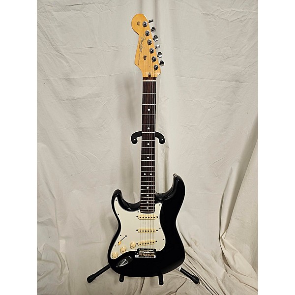 Used Fender Used 2019 Fender American Professional Stratocaster SSS Left Handed Black Electric Guitar