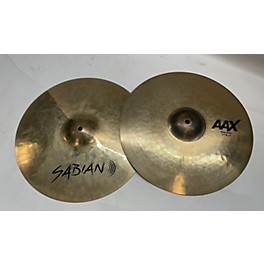 Used SABIAN 15in AAX Thin HIHATS Cymbal