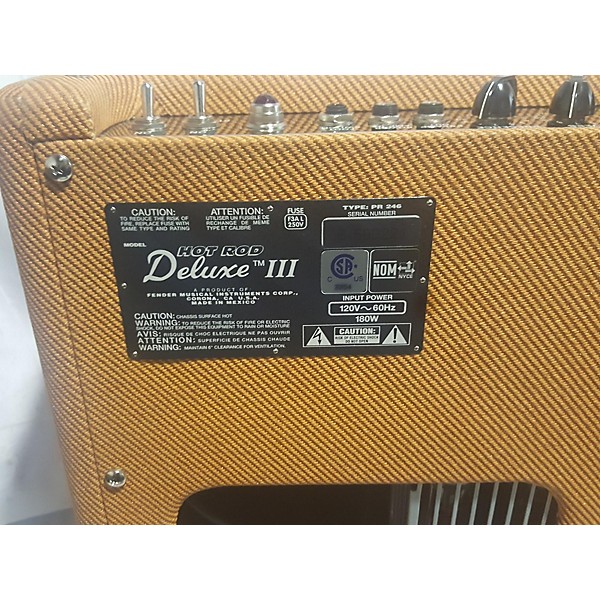 Used Fender Used Fender Hot Rod Deluxe III 40W 1x12 LMT EDITION Tube Guitar Combo Amp