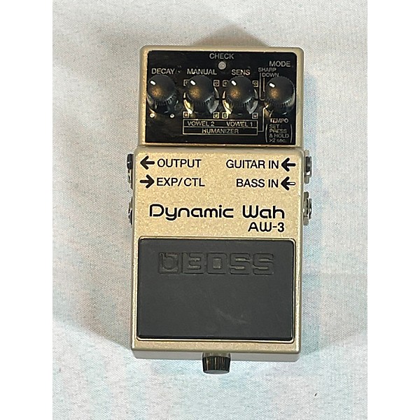 Used BOSS AW3 Dynamic Wah Effect Pedal