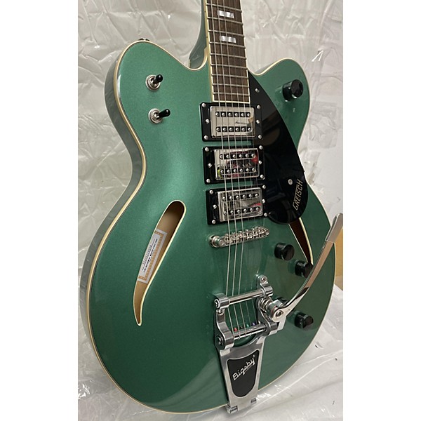 Used Gretsch Guitars Used Gretsch Guitars G2627T GEORGIA GREEN Hollow Body Electric Guitar