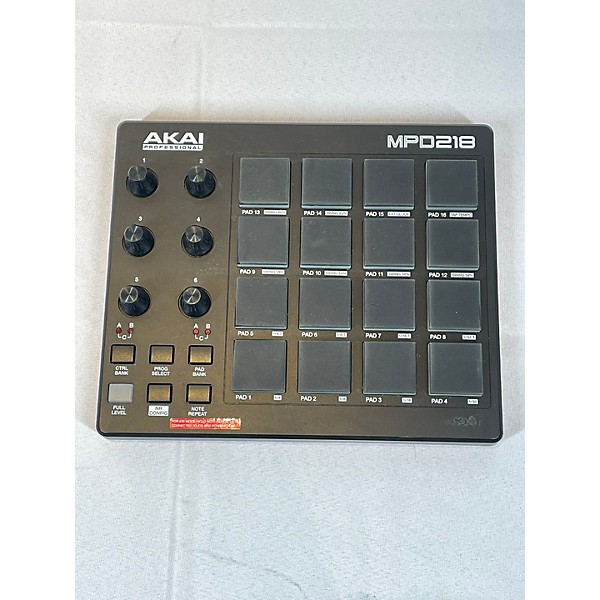 Used Akai Professional MPD218 MIDI Controller