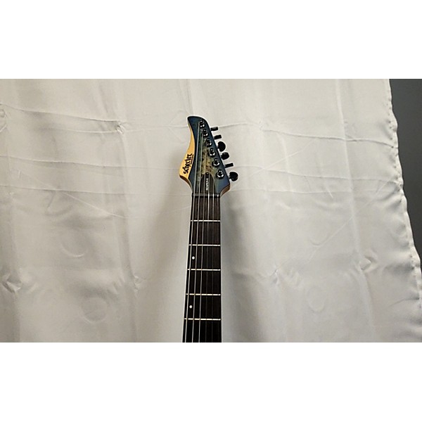 Used Schecter Guitar Research Used Schecter Guitar Research REAPER-6 Sky Burst Solid Body Electric Guitar