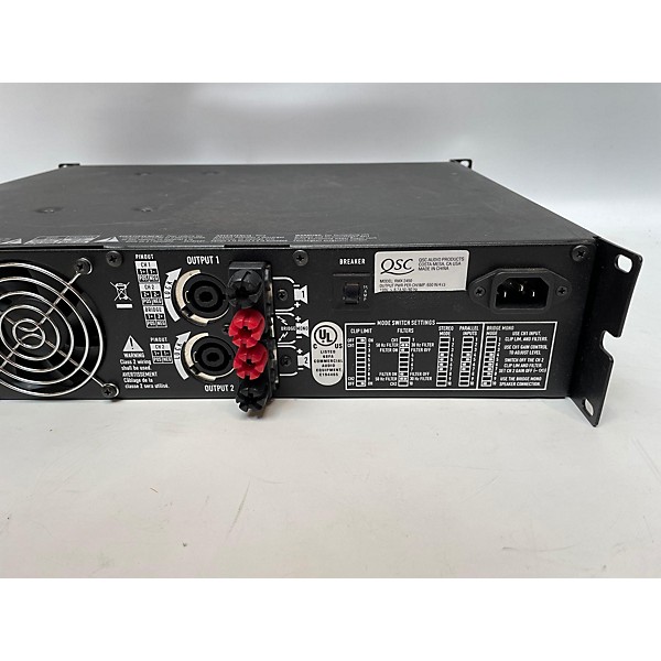 Used QSC RMX2450 Power Amp