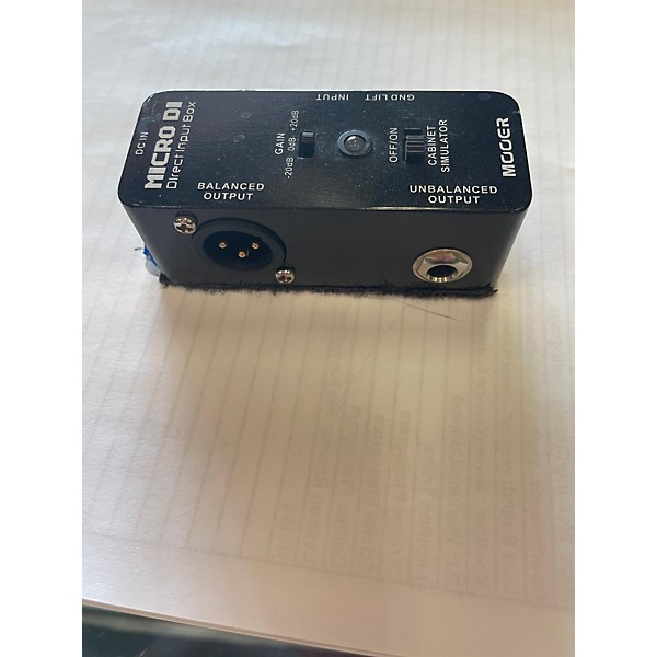 Used Mooer Used Mooer Micro Di Direct Box