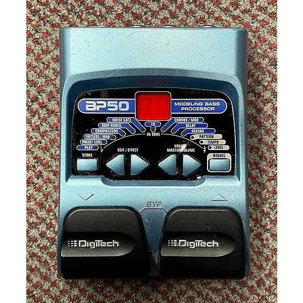 Used DigiTech BP50 Bass Effect Pedal