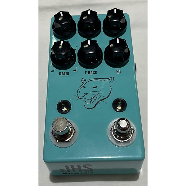 Used JHS Pedals Panther Cub Analog Delay With Tap Tempo V1.5 Effect Pedal