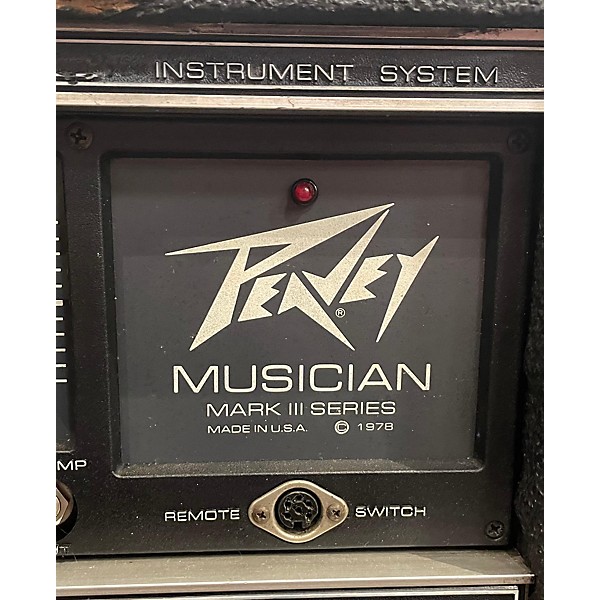 Vintage Peavey 1980 Musician Mark 3 Series 400Gh Bass Amp Head