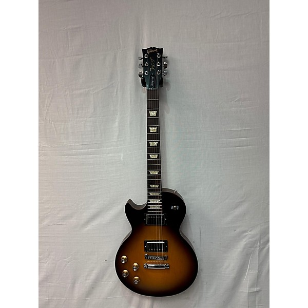 Used Used 2013 Gibson 1970S Tribute Les Paul SLeft Handed Tobacco Sunburst Electric Guitar