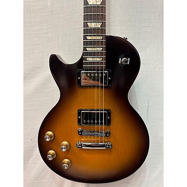 Used Used 2013 Gibson 1970S Tribute Les Paul SLeft Handed Tobacco Sunburst Electric Guitar