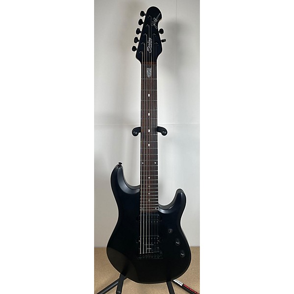 Used Sterling by Music Man Used Sterling By Music Man John Petrucci JP157 7 String Black Solid Body Electric Guitar