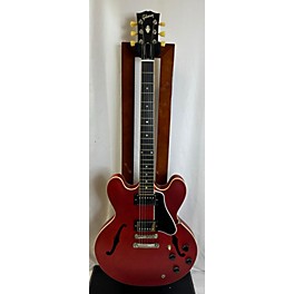 Used Gibson Used Gibson ES335 Satin Satin Red Hollow Body Electric Guitar