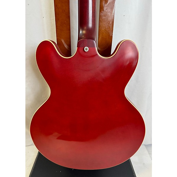 Used Gibson Used Gibson ES335 Satin Satin Red Hollow Body Electric Guitar