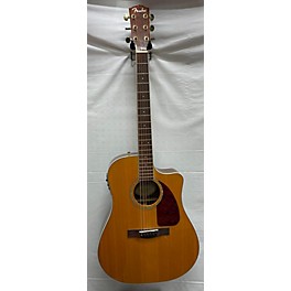 Used Fender Used Fender CD320ASCE Dreadnought Natural Acoustic Electric Guitar