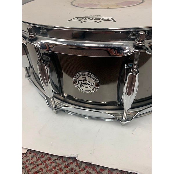 Used Gretsch Drums 6.5X14 Black Hawk Snare Drum