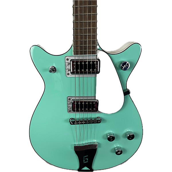 Used Gretsch Guitars Used  Gretsch Guitars G5237 Electromatic Double Jet FT Surf Green