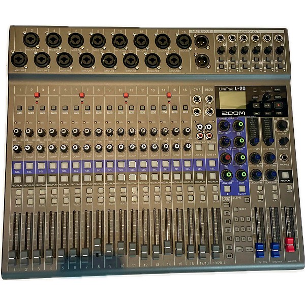 Used Zoom Livetrak L-20 MultiTrack Recorder