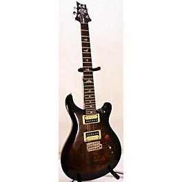 Used PRS Used PRS SE Custom 24 Black Gold Sunburst Solid Body Electric Guitar