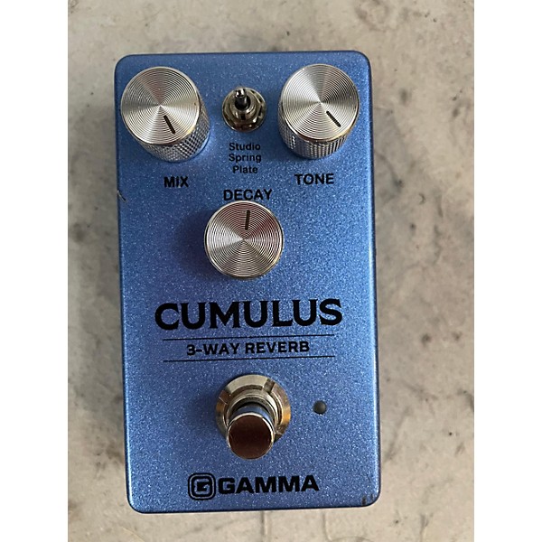 Used GAMMA Used GAMMA Cumulus 3-Way Reverb Effect Pedal