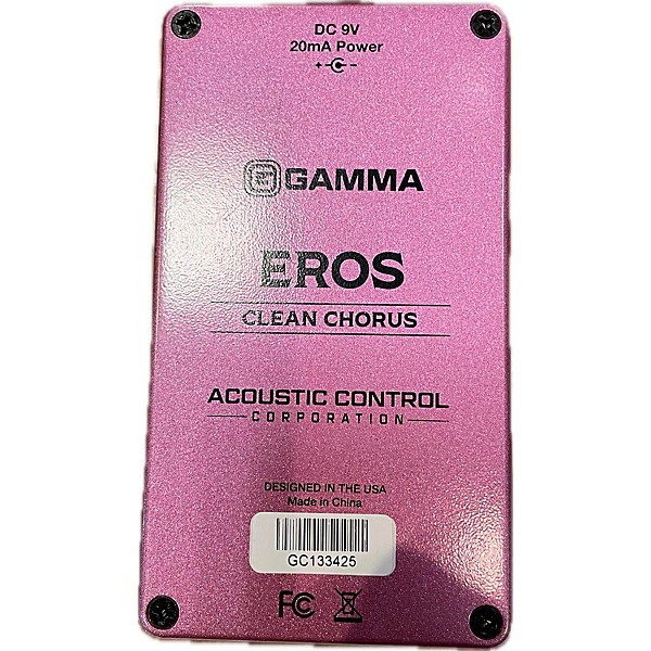 Used GAMMA Eros Clean Chorus Effect Pedal