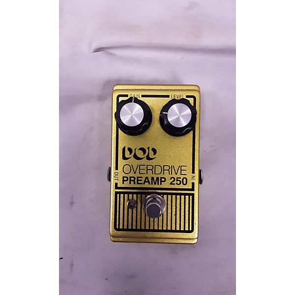 Used DOD Analog Overdrive Preamp 250 Effect Pedal