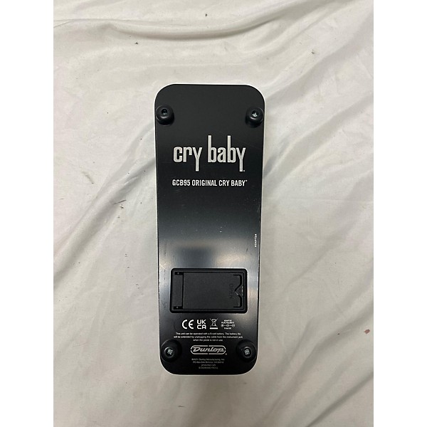 Used Dunlop GCB95 Original Crybaby Wah Effect Pedal