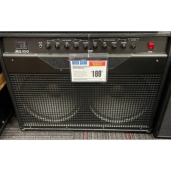 Used Raven RG100 100W 2x12 Guitar Combo Amp