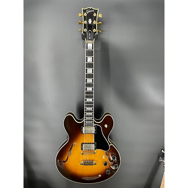 Vintage Vintage 1981 Gibson Es347 Tobacco Burst Hollow Body Electric Guitar