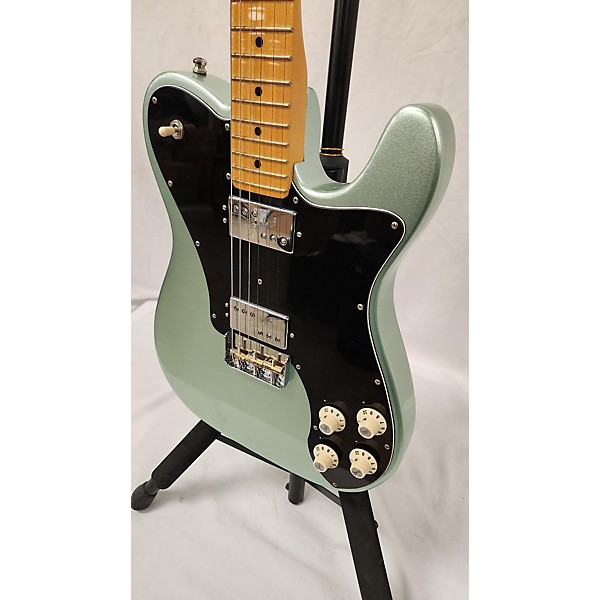 Used Fender Used 2023 Fender American Professional II Telecaster Deluxe Mystic Surf Green Solid Body Electric Guitar