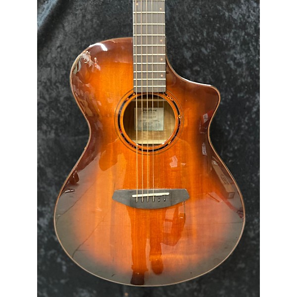 Used Breedlove Used Breedlove Pursuit Exotic S Concerto CE Myrtlewood Tiger Eye Acoustic Electric Guitar