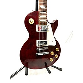 Used Gibson Used Gibson Les Paul Studio Trans Red Solid Body Electric Guitar