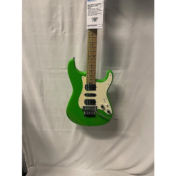 Used Charvel Used Charvel PRO Green Solid Body Electric Guitar