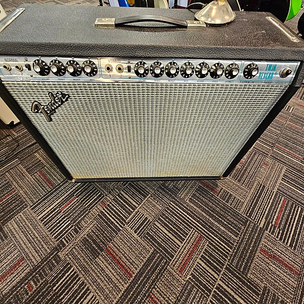 Vintage Fender 1979 Twin Reverb 2x12 Tube Guitar Combo Amp