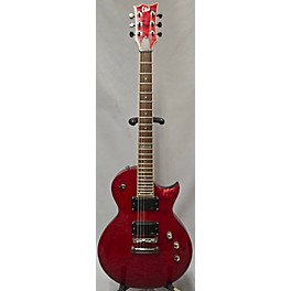 Used ESP Used ESP LTD EC200QM Candy Apple Red Solid Body Electric Guitar