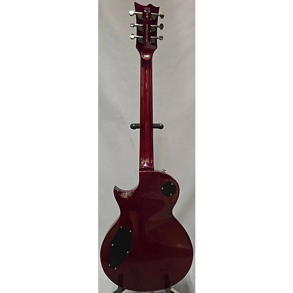 Used ESP Used ESP LTD EC200QM Candy Apple Red Solid Body Electric Guitar