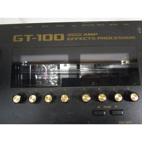 Used BOSS GT100 Effect Processor