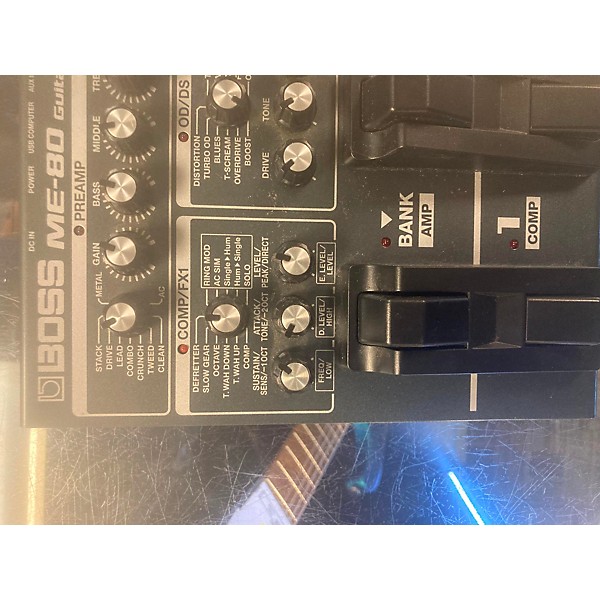 Used BOSS Used 2013 BOSS ME80 Guitar Multi Effect Processor