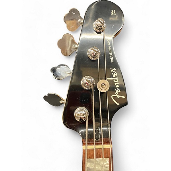 Used Fender Big Block Precision Bass Black Electric Bass Guitar