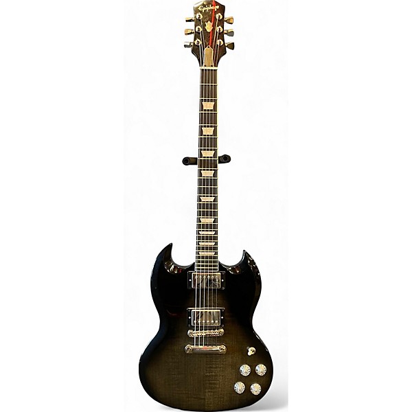 Used Epiphone Inspired By Gibson SG Trans Black Solid Body Electric Guitar,New Products : American Fashion Style Bags On Sale