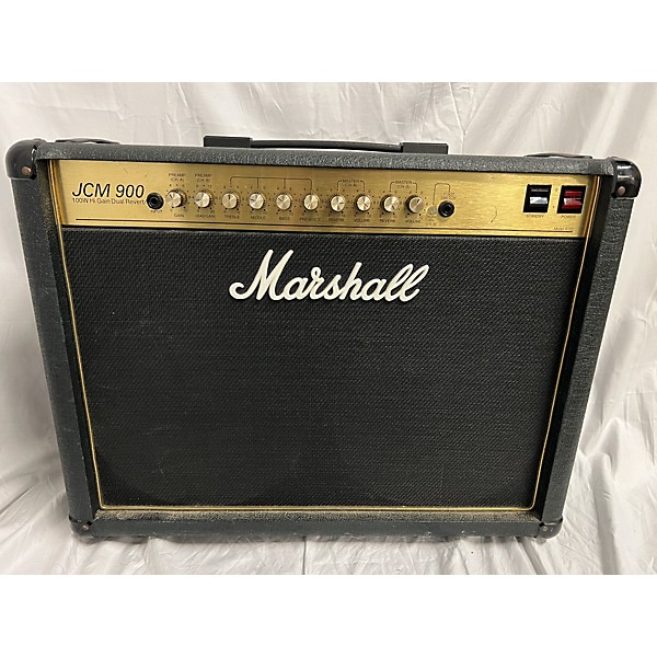 Used Marshall JCM 900 Model 4102 Hi Gain Dual Reverb 2x12 Combo Tube Guitar Combo Amp