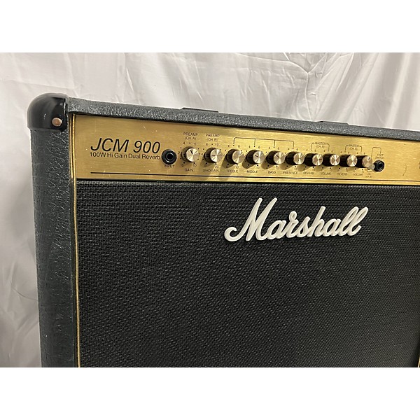 Used Marshall JCM 900 Model 4102 Hi Gain Dual Reverb 2x12 Combo Tube Guitar Combo Amp