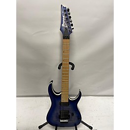 Used Ibanez Used Ibanez RGAR42MFMT Azure Lagoon Burst Solid Body Electric Guitar