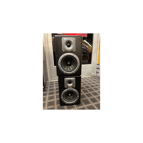 Used Tapco S-5 POWERED STUDIO MONITOR PAIR Powered Monitor