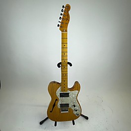 Used Fender Used Fender 1972 American Vintage Telecaster Thinline Natural Solid Body Electric Guitar