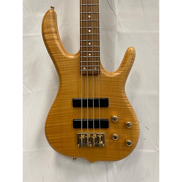 Used Used Ken Smith Designs Burner Deluxe 4 Natural Electric Bass Guitar