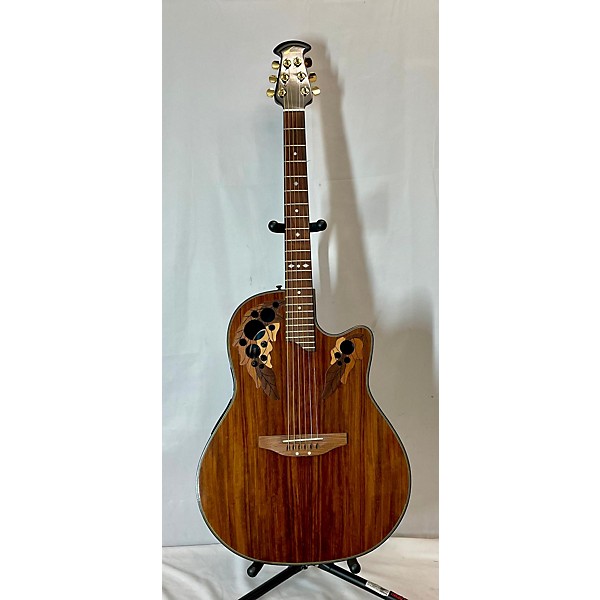 Used Ovation CC257 CELEBRITY DELUXE Acoustic Guitar Walnut | Guitar Center