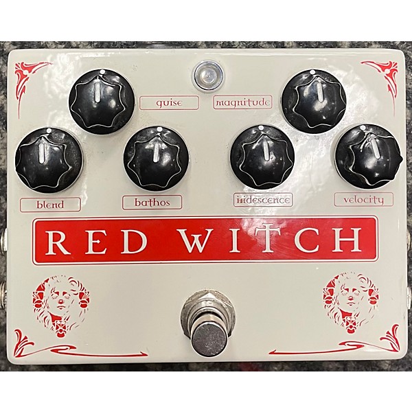 Used Red Witch Medusa Effect Pedal