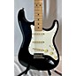 Used Fender Used Fender American Standard Stratocaster Black Solid Body Electric Guitar